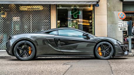 Sleek Power on City Streets wallpaper