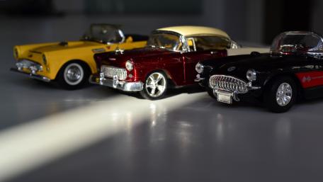 Classic Toy Cars Collection in Stunning Detail wallpaper