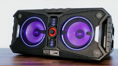 Groovy Speaker Vibes for Music Lovers wallpaper