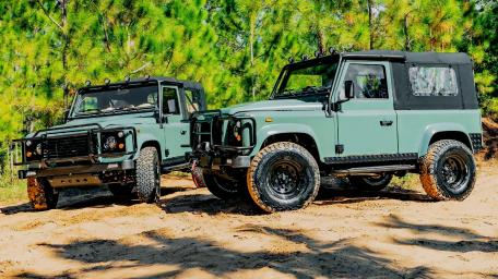 Rugged Land Rover Defender Adventure Wallpaper wallpaper