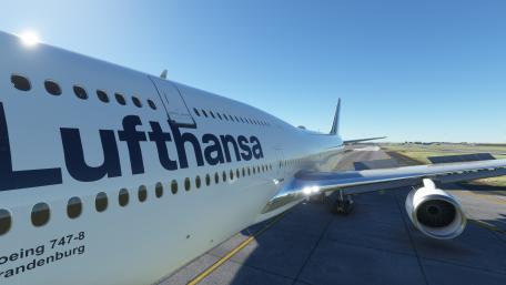 Boeing 747-8 Lufthansa Aircraft Wallpaper wallpaper