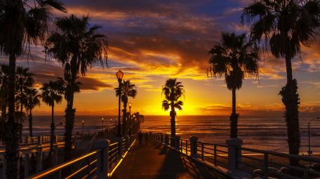 Oceanside Pier wallpaper