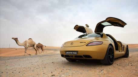 Mercedes-Benz SLS AMG wallpaper