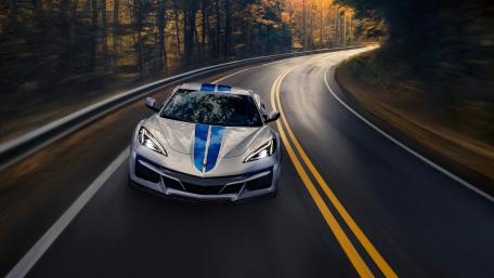 Chevy Corvette E-Ray hybrid wallpaper