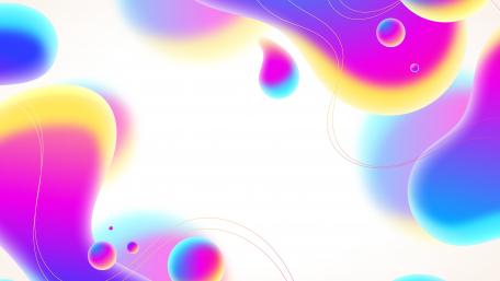 Liquid Harmony in Vivid Colors 4K wallpaper