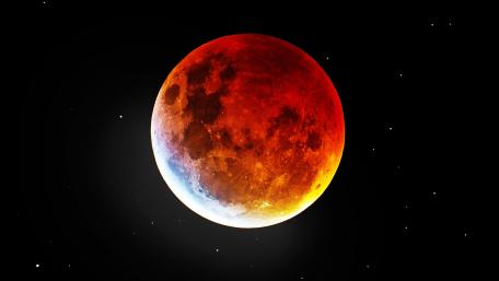 Blood moon wallpaper