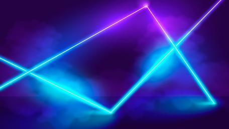 Neon Laser Light Show wallpaper