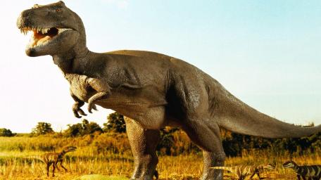 Tyrannosaurus Rex in Prehistoric Majesty wallpaper