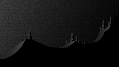 Ethereal Shadows of Twilight Landscape wallpaper