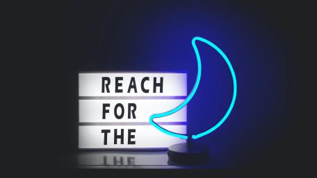 Reach for the Moon wallpaper