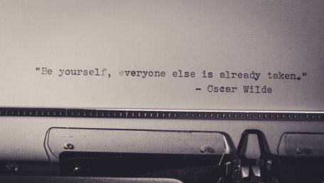 Inspirational Quote on a Paper wallpaper