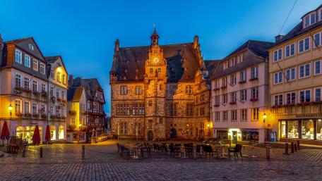 Marburg town hall wallpaper