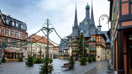 Wernigerode town hall wallpaper