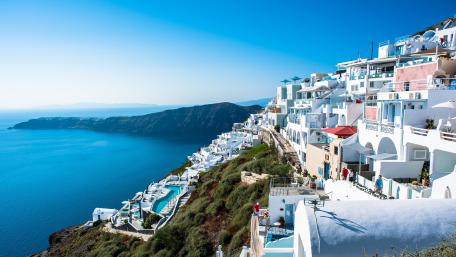 Oia, Santorini wallpaper