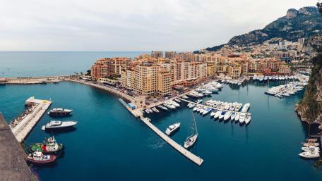 Port de Fontvieille (Fontvieille Harbour) wallpaper