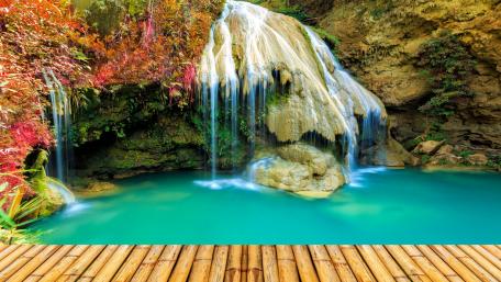 Ko Luang Waterfall (Mae Ping National Park) wallpaper