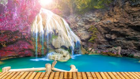 Ko Luang Waterfall (Mae Ping National Park) wallpaper