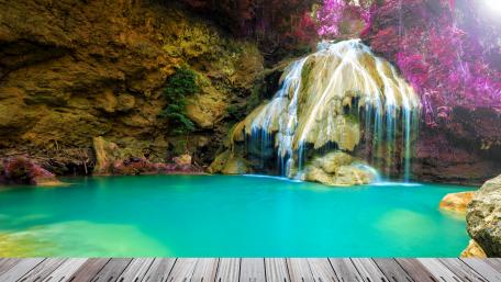 Ko Luang Waterfall (Mae Ping National Park) wallpaper