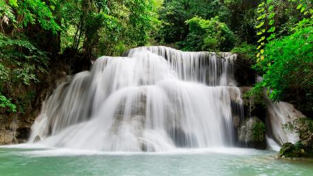 Huai Mae Khamin Waterfall wallpaper
