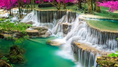 Erawan Falls wallpaper