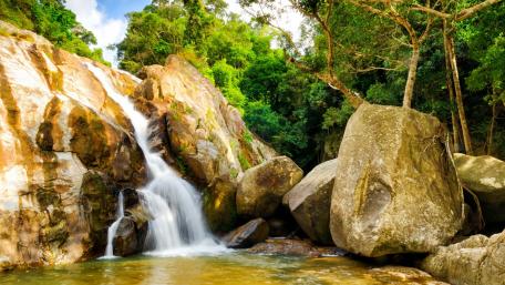 Hin Lat Waterfall wallpaper