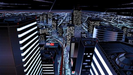 Futuristic Neon Cityscape wallpaper