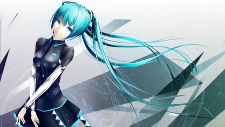 Vibrant Hatsune Miku Anime Wallpaper wallpaper