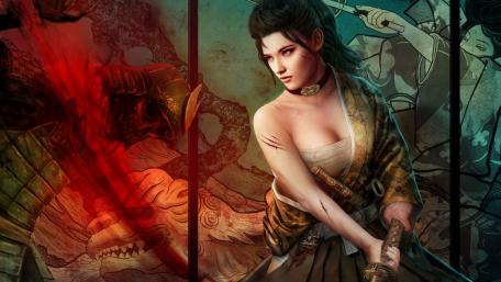 Warrior Spirit in Samurai Realm wallpaper