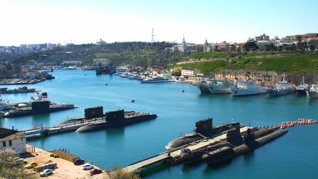 Submarines (Pivdenna Bay, Sevastopol) wallpaper
