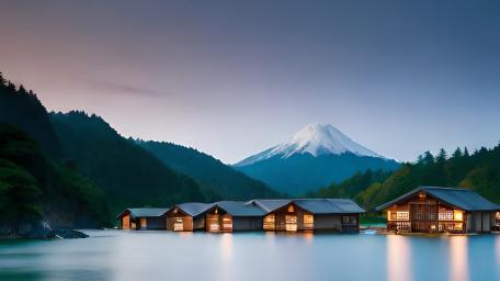 Japan Village wallpaper