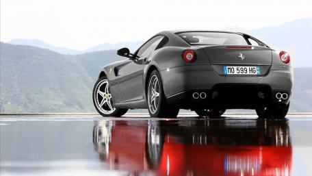 Sleek Elegance of a Ferrari 599 GTB wallpaper