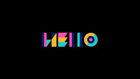 Hello wallpaper