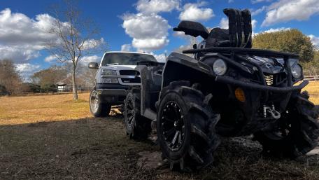 Rugged Adventures Await on Four Wheels wallpaper