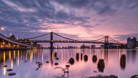 Manhattan Bridge wallpaper