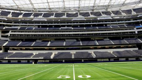 SoFi Stadium From the 50 Yard Line wallpaper