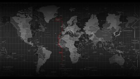 World map wallpaper