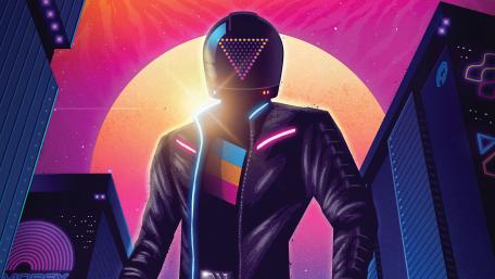 Neon Dreams of a Cyberpunk Future wallpaper