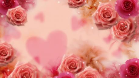 Romantic Roses for Love Enthusiasts wallpaper