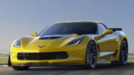 Sleek Yellow Chevrolet Corvette Exudes Power and Performance wallpaper