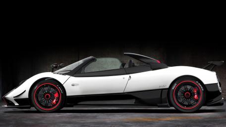 Sleek Elegance of the Pagani Zonda Roadster wallpaper