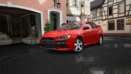 Dynamic Mitsubishi Lancer Evolution Wallpaper wallpaper