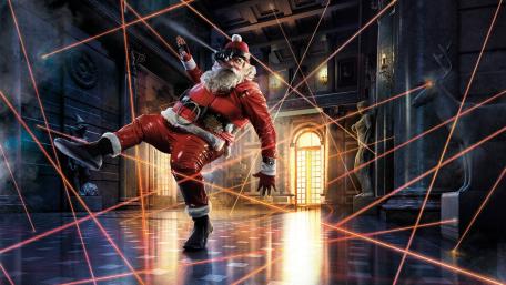 Santa's High-Tech Heist Bypass wallpaper