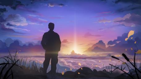 Dreamy Contemplation wallpaper