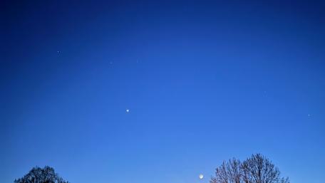 Night sky wallpaper