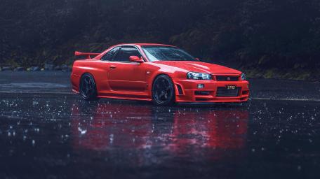 r34 gtr wallpaper