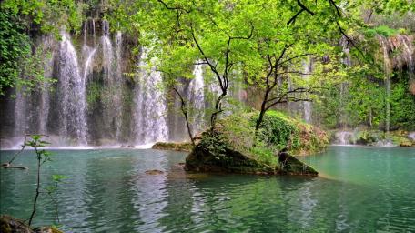 Kurşunlu Waterfall wallpaper