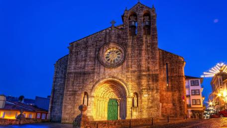 Igrexa de Santa María do Azougue wallpaper