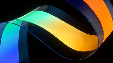 Ribbon wallpaper