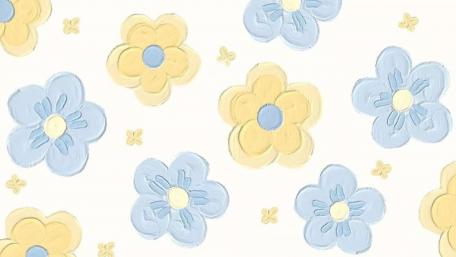 Charming Floral Pattern for a Fresh Look wallpaper