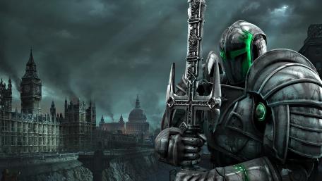 Dark Knight of the Urban Realm wallpaper